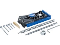 LUX-TOOLS Kapesní vrtací šablona pro 2 otvory do dřeva + vrták LUX-TOOLS Kapesní vrtací šablona pro 2 otvory do dřeva + vrták