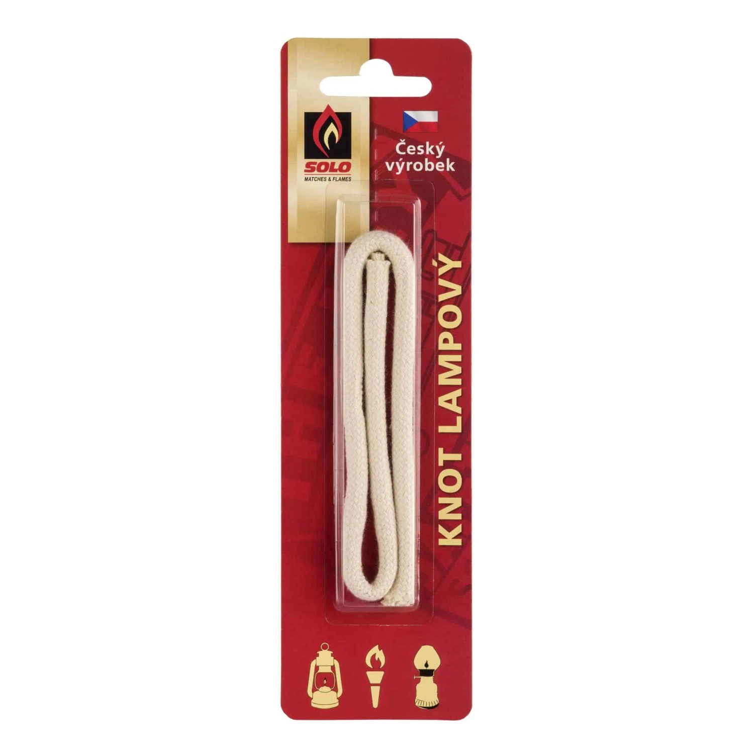 Knot lampový kulatý  průměr 9 mm délka: 33 cm