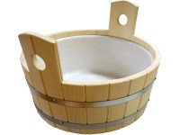 Weka Vědro na nohy smrkové dřevo přírodní pr. 37 cm