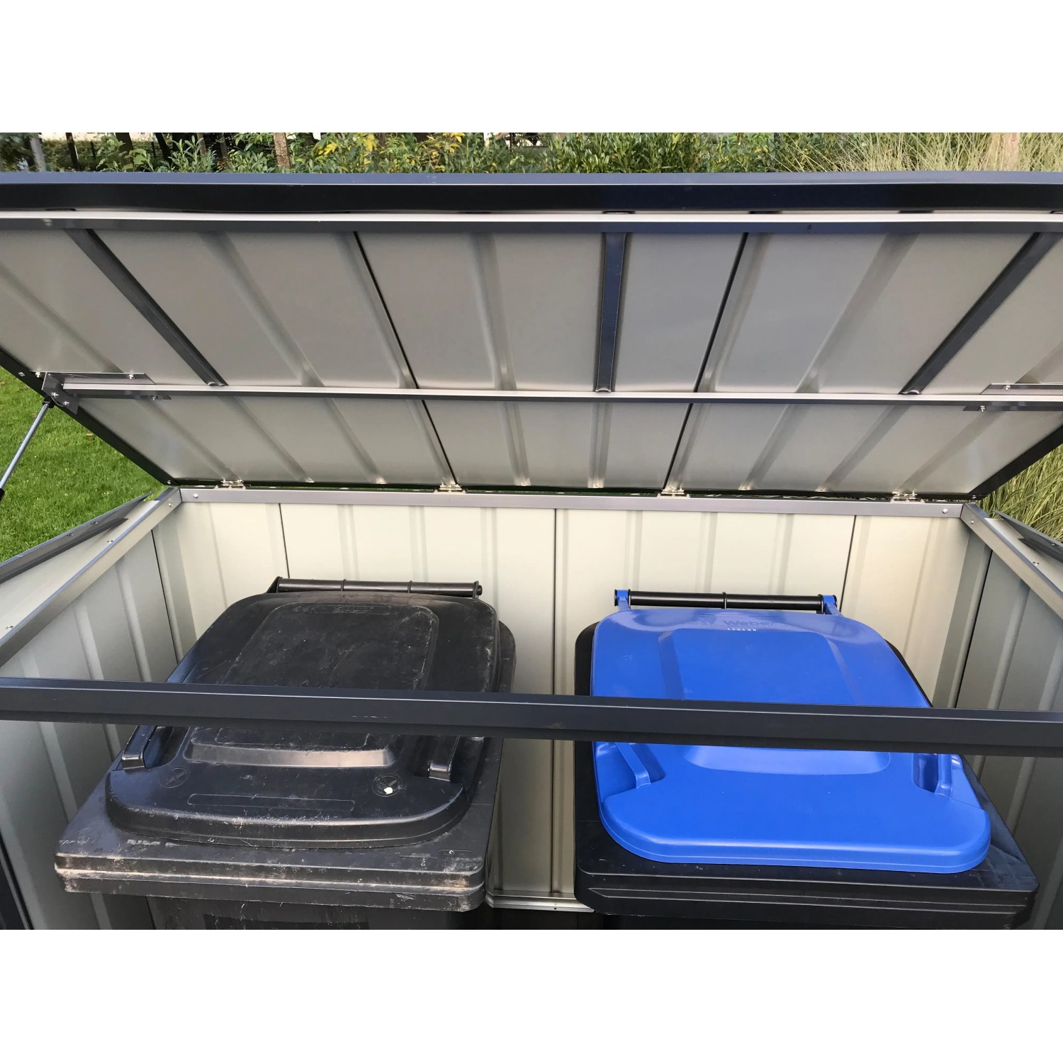 Globel Box Na Popelnice 5 X 3 K Domku Pro 2 Popelnice 240 L Antracitov globel-box-na-popelnice-5-x-3-k-domku-pro-2-popelnice-240-l-antracitov