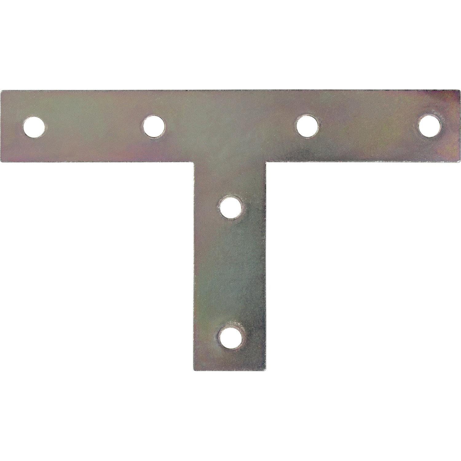 Plochý spojovací úhelník ve tvaru T pozinkovaný 120 mm x 54 mm x 19 mm