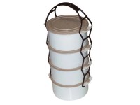 Plastový jídlonosič, 4x 1,5 l Plastový jídlonosič, 4x 1,5 l