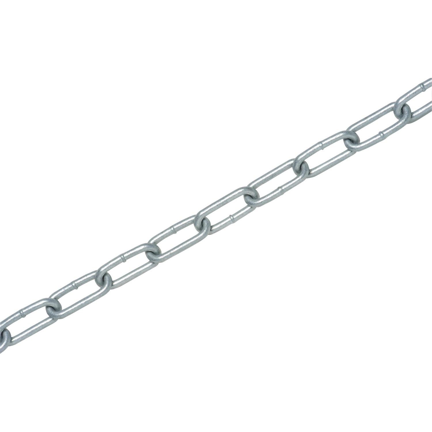 LUX Řetěz dlouhočlánkový kulatý žárově pozinkovaný, pr. 5 mm - metráž