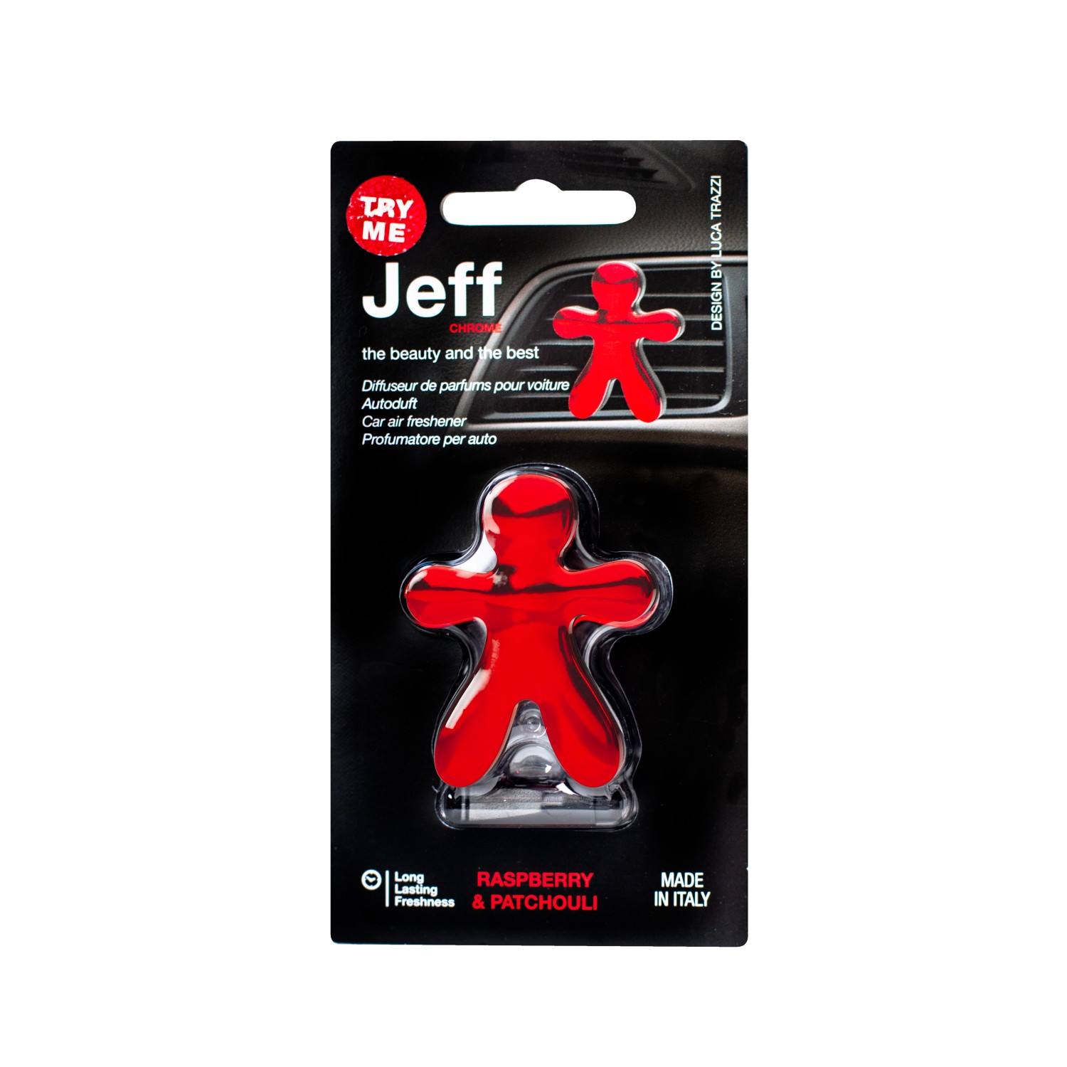 Osvěžovač Jeff Raspberry Red