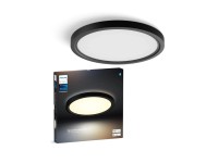 Philips Hue Stropní svítidlo WA LED Tento, 2200-6500K, černá, pr. 29,1 cm