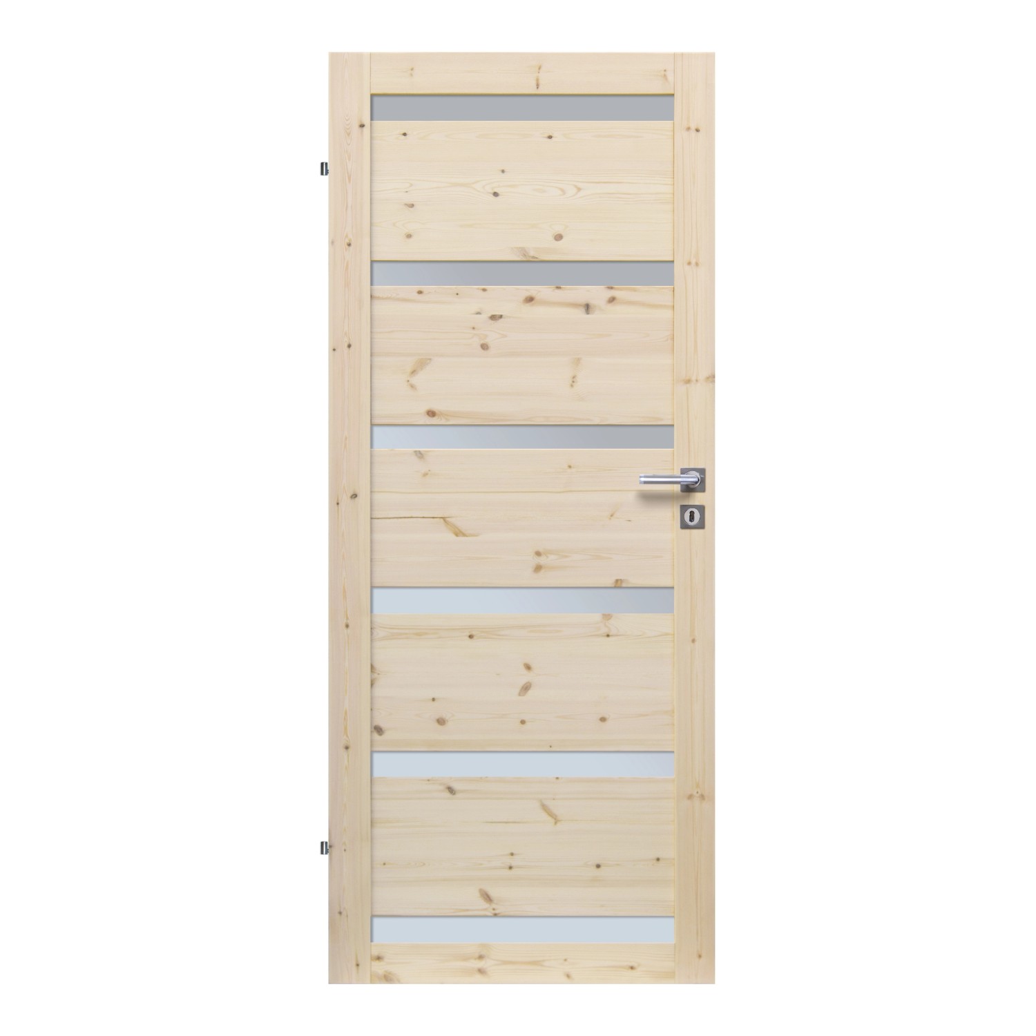 RADEX Falcové interiérové dveře ETNA 6S, borové dřevo, 60 L