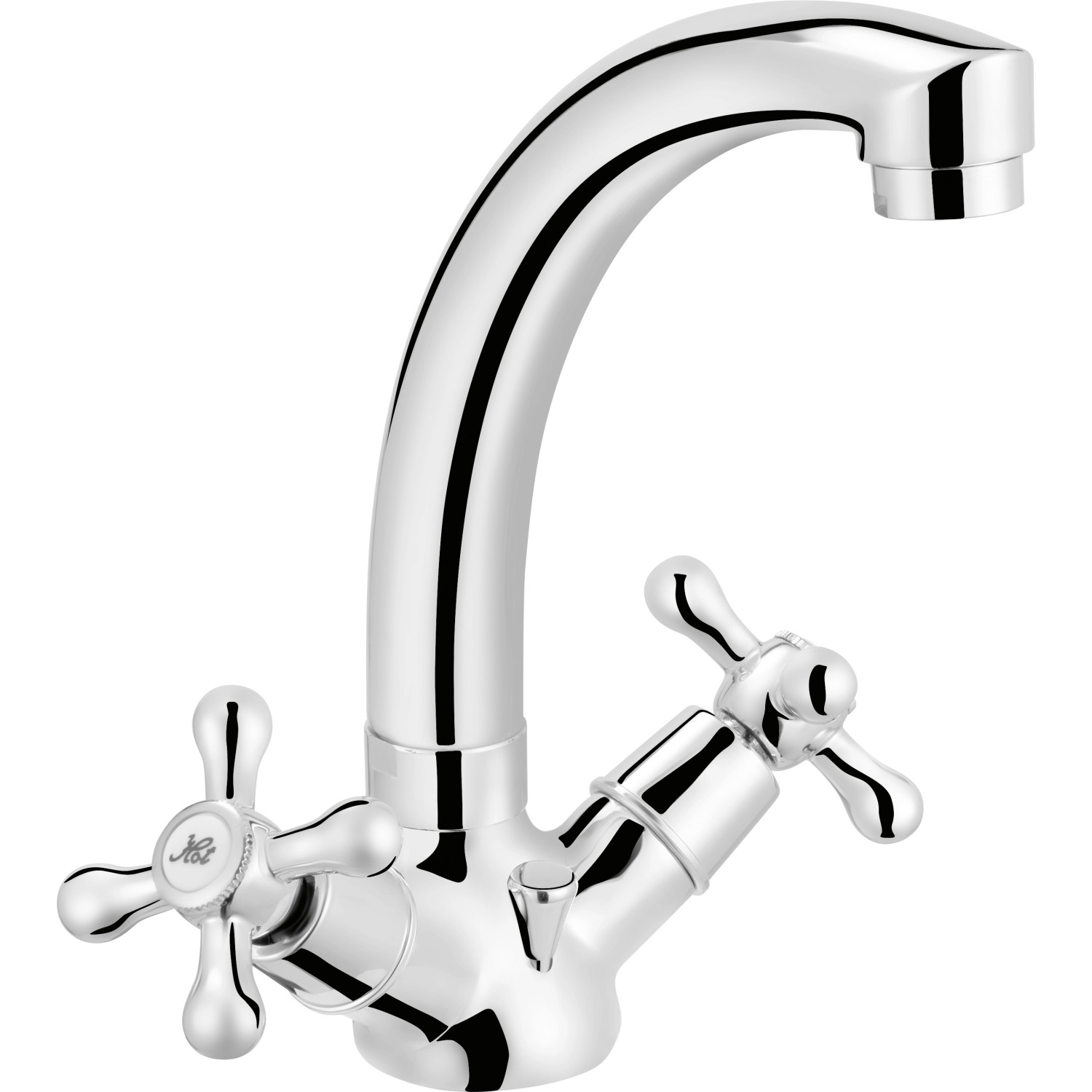 OBI Stojánková kohoutková umyvadlová baterie Arrone chromovaná