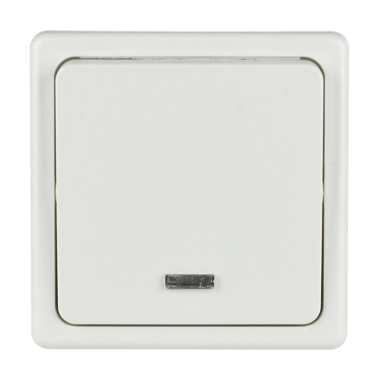 SEZ Tlačítko se signalizací Standard DS S 1101-10 B bílé 28 x 82 x 82 mm