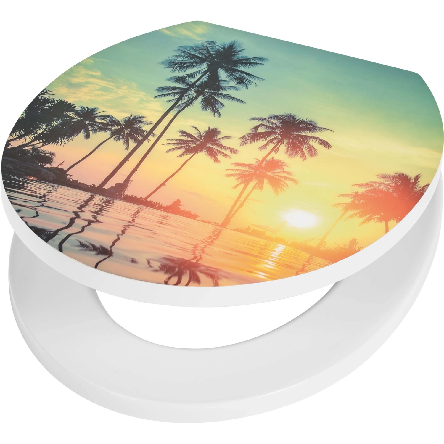 WC sedátko Acre s motivem palem