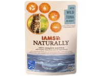IAMS Kapsička Naturally Adult s tuňákem v omáčce 85 g