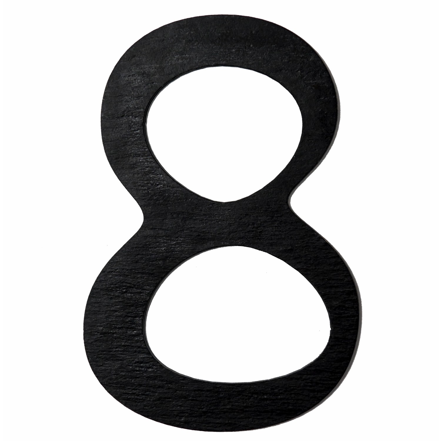 Číslice břidlicová 8, 21 cm x 14 cm