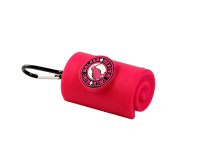 Kiwi Walker Obal na sáčky s karabinou, růžový