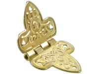 Hettich Kazetový závěs, 18 mm x 31 mm, pomosazený