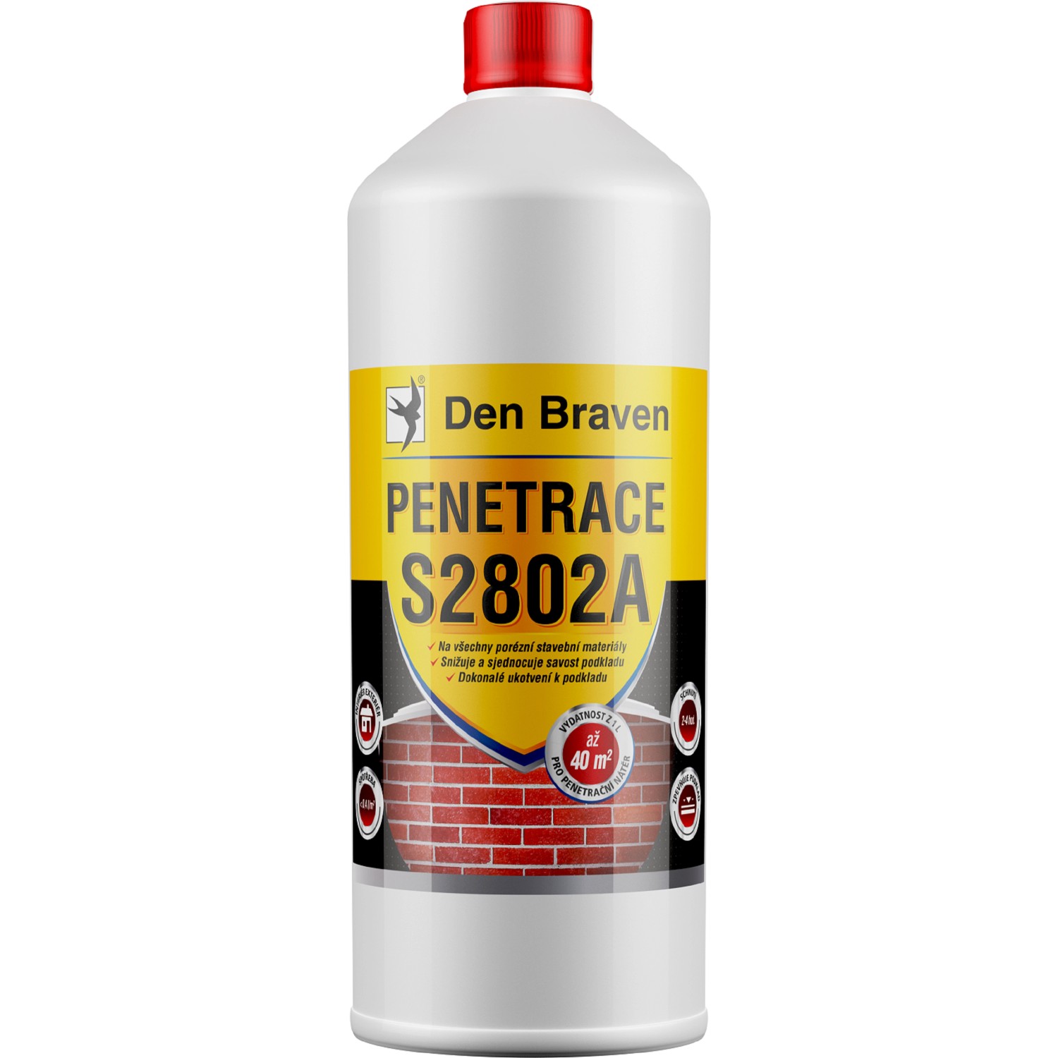 Den Braven Nízkoviskózní penetrace S2802A 1 kg