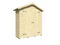 Weka Dřevěný domek na nářadí Mori 1.1, přírodní, 170 x 67 cm