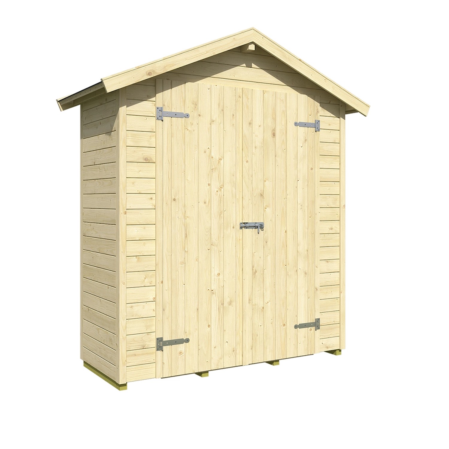 Weka Dřevěný domek na nářadí Mori 1.1, přírodní, 170 x 67 cm