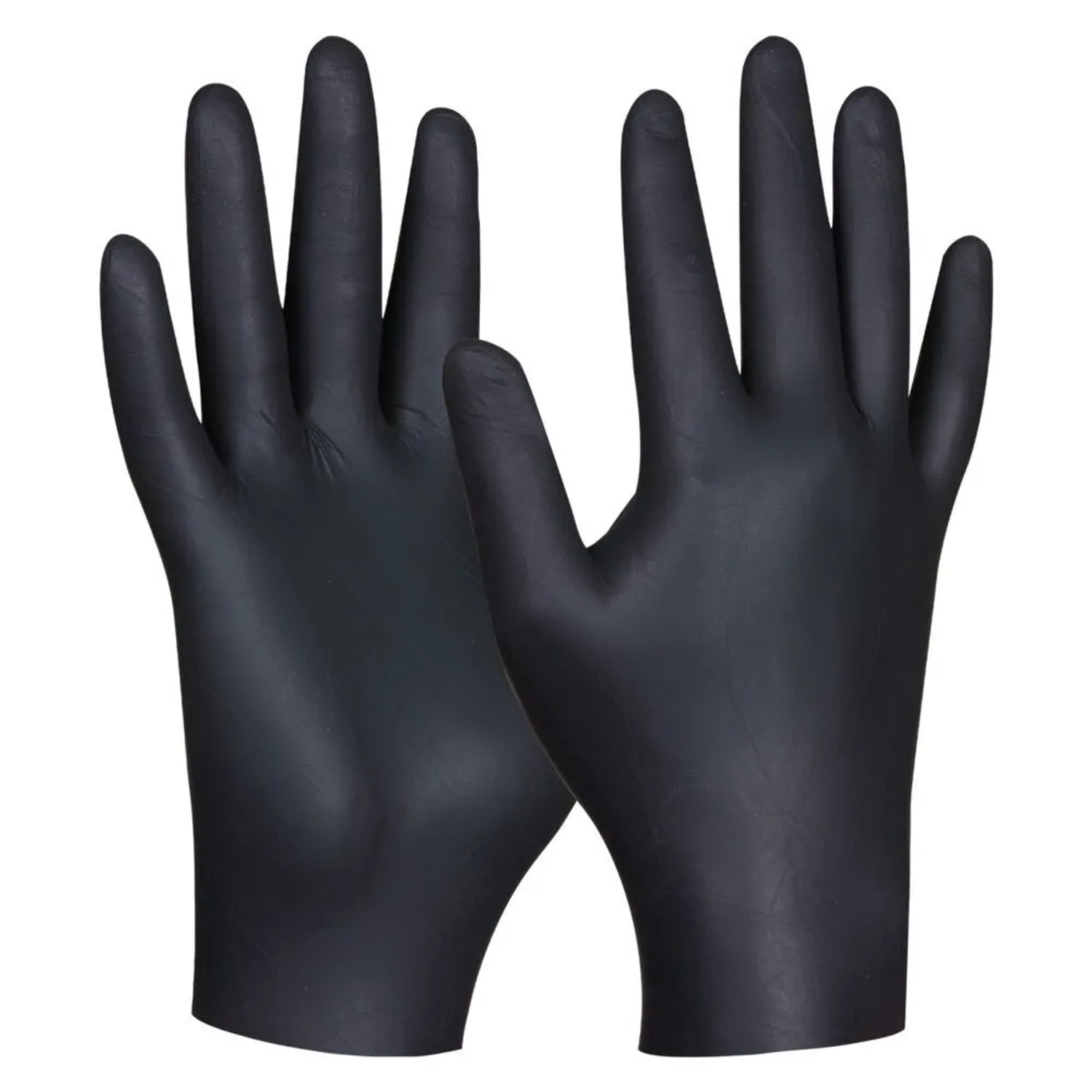 GEBOL Nepudrované jednorázové rukavice Black Nitril Eco, černá, vel. L, 100 ks