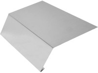 Sarei Okapní plech bez přehybu na vodu přířez hliník 200 x 1000 mm