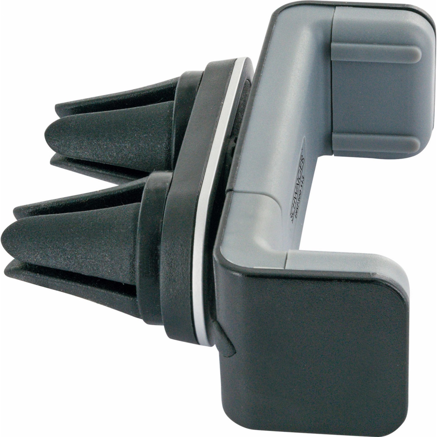 Schwaiger  Držák na smartphone do vozidla pro větrací mřížku černý a šedý