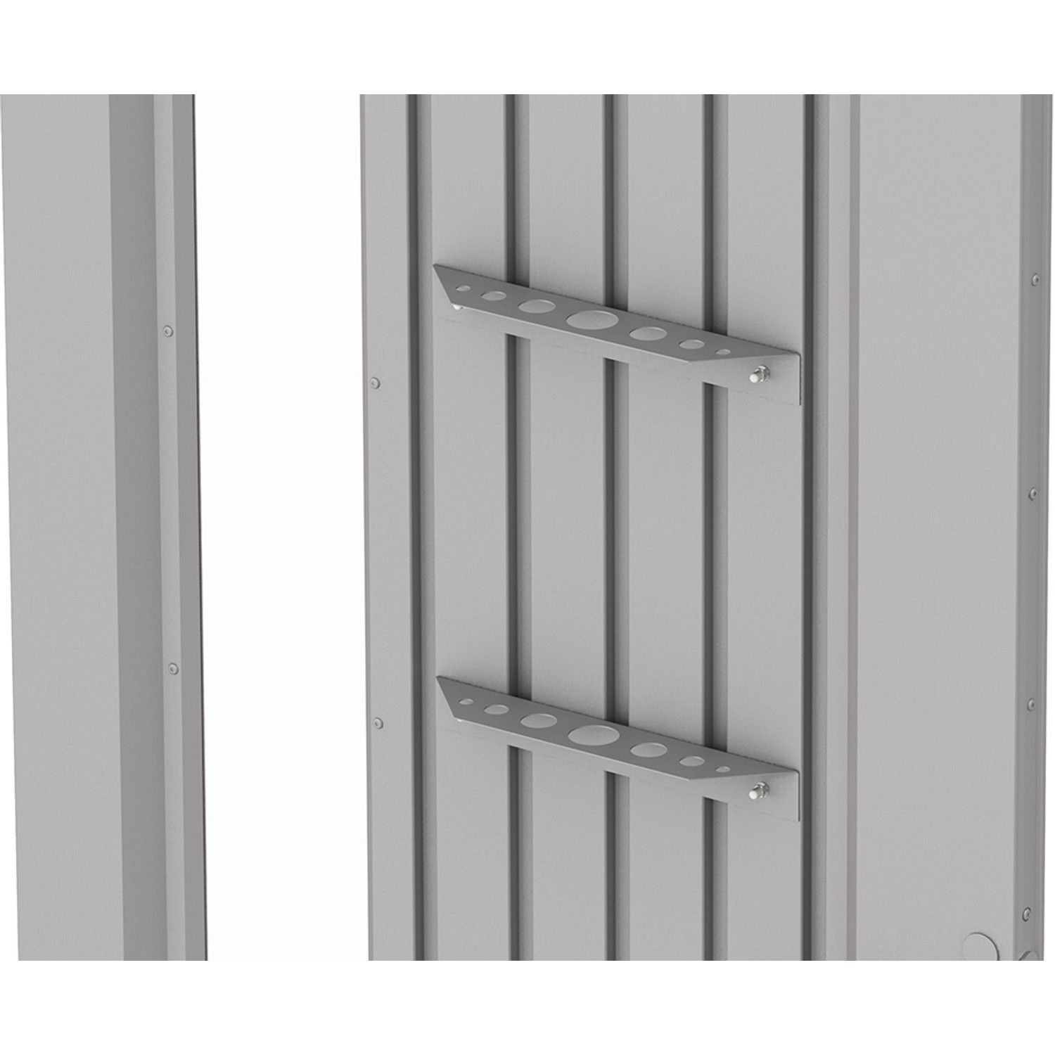 Biohort Držák na nářadí Neo, AvantGarde ECO stříbrný 2 ks, 30 x 5 x 3,5 cm