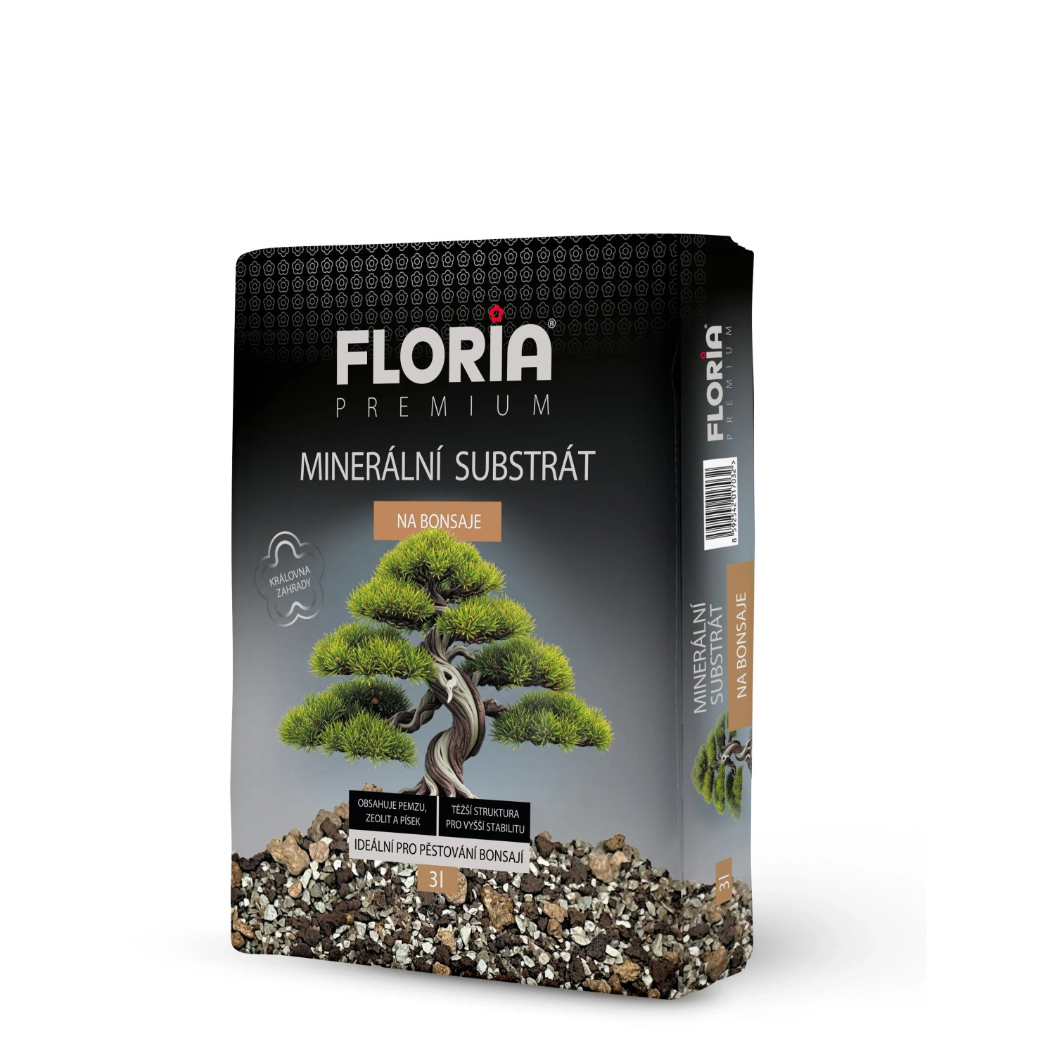 FLORIA PREMIUM Minerální substrát na bonsaje 3 l