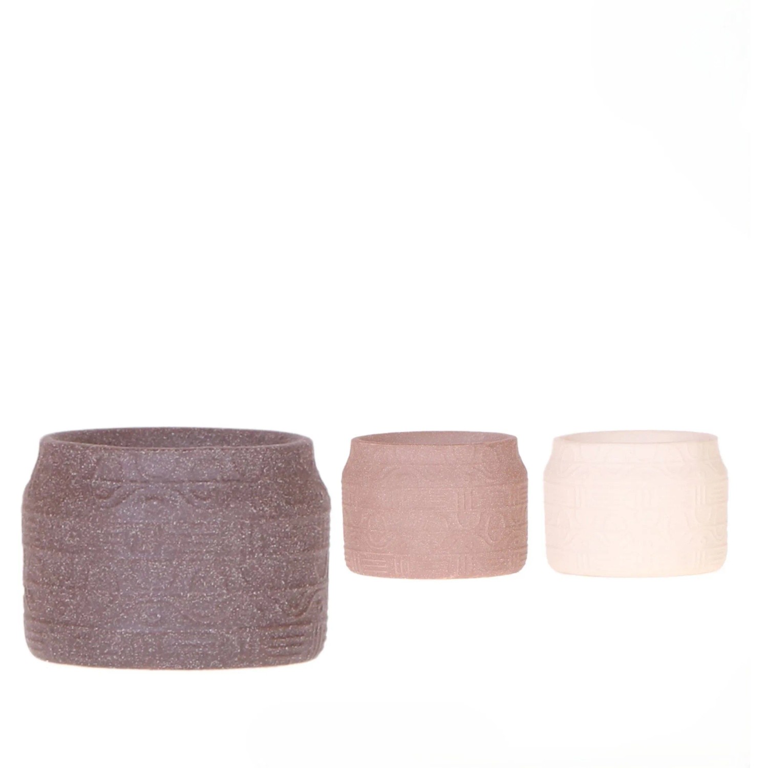 Royal Lemkes Keramický obal na květináč "Hieroglyph", různé druhy, pr. 6 cm, 1ks