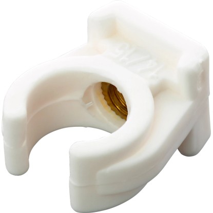 Potrubní příchytka jednoduchá pr. 15 mm, 10 ks