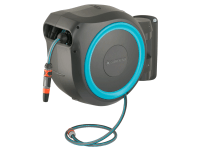 GARDENA Nástěnný box RollUp XL tyrkysový se samonavíjecí hadicí 13 mm, 35 m