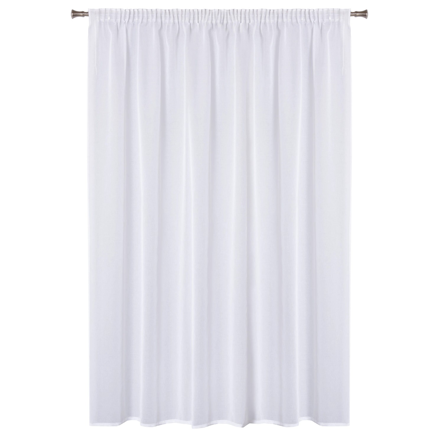 SPLENDID Záclona MARY s páskou, bílá, 290 x 280 cm