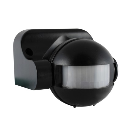 REV Detektor pohybu 180° černý 77 x 87 x 96 mm