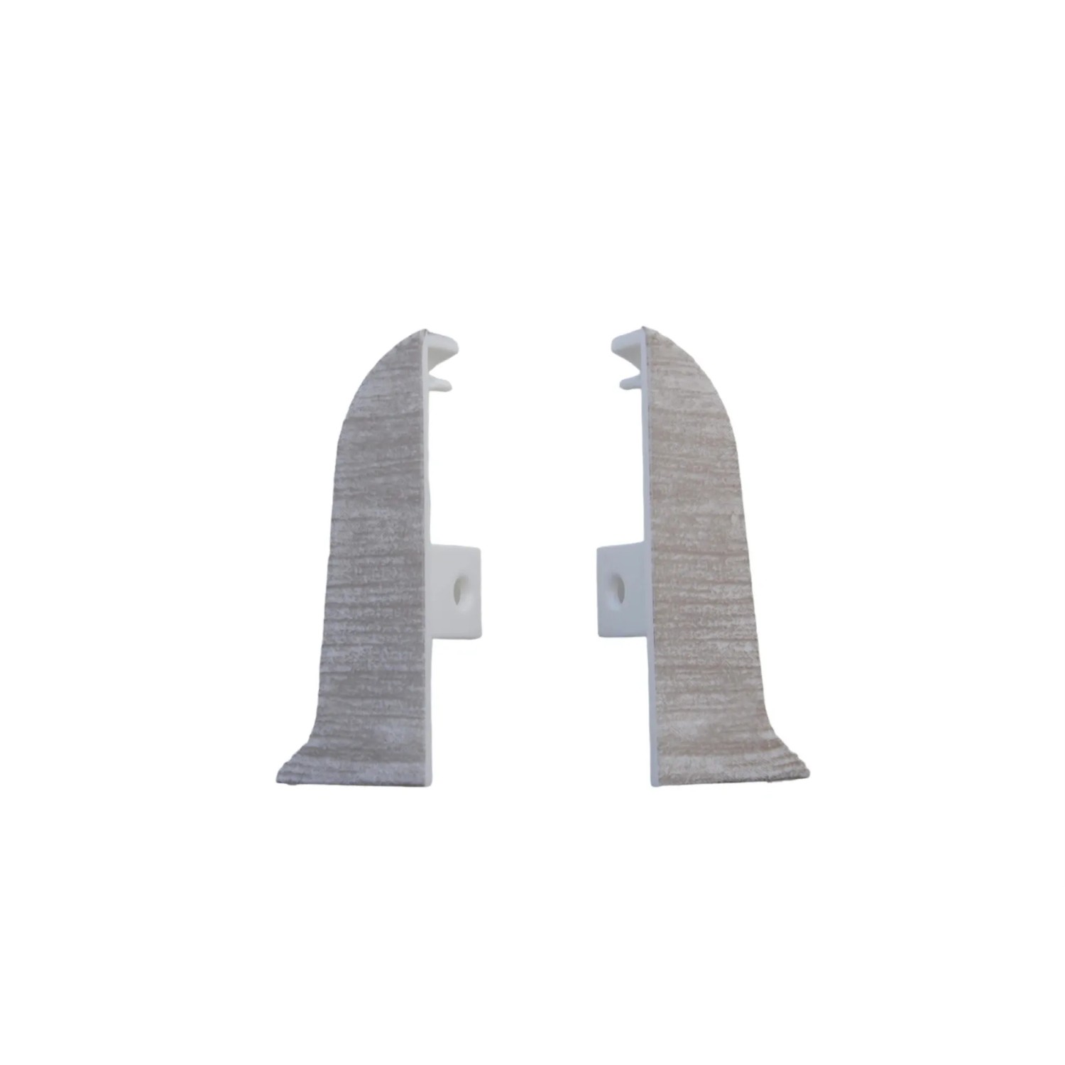 EgibiFloors Ukončení soklové PVC lišty L 1ks+ P 1ks blistr Barva: TORONTO