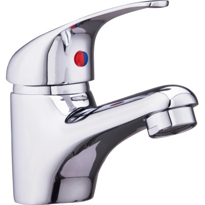 Páková umyvadlová baterie, chromovaná