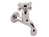 Novaservis Nástěnná umyvadlová baterie Retro II 99106,0 na studenou vodu, chrom Novaservis Nástěnná umyvadlová baterie Retro II 99106,0 na studenou vodu, chrom