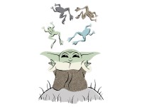 Komar Samolepka na zeď SW The Mandalorian Grogu Enchanted Frogs 50x70 cm, 5dílná Komar Samolepka na zeď SW The Mandalorian Grogu Enchanted Frogs 50x70 cm, 5dílná
