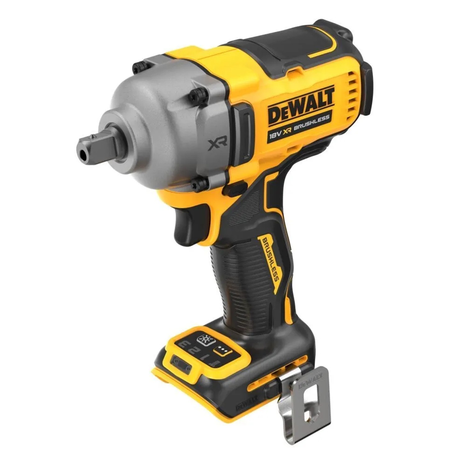 DeWALT 18V XR Aku bezuhlíkový rázový utahovák DCF892NT-XJ, 1/2", Solo + kufr