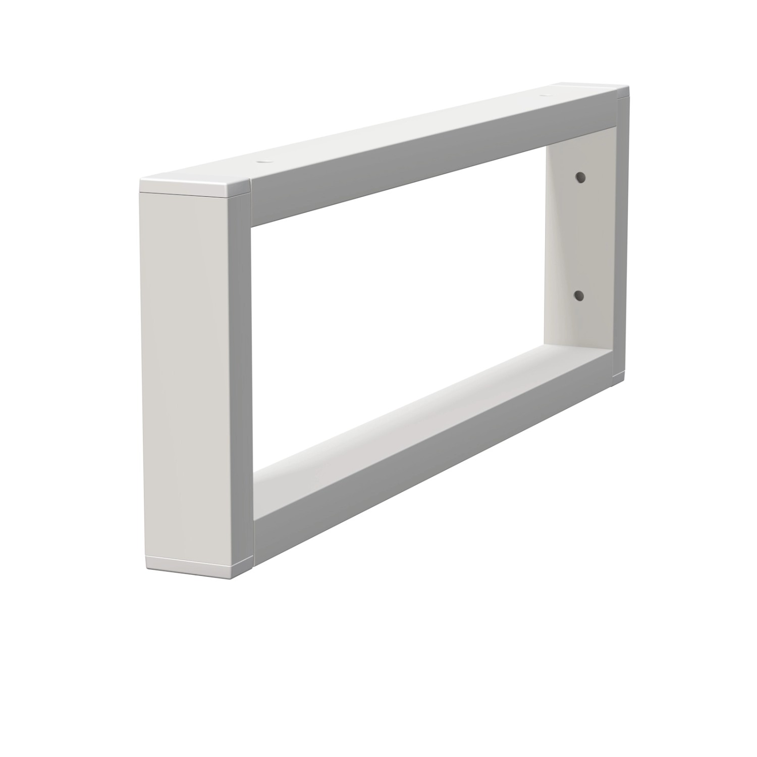 INTEDOOR Konzole BEE hranatá, 16 x 4 x 45 cm, bílá mat