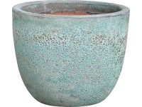 Květináč 17 cm x průměr 20 cm zelený