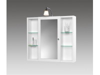 Sieper Zrcadlová skříňka Latina bílá 78 x 72 x 28 cm