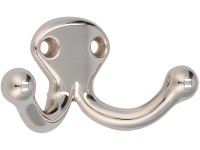 Siro Háček 582 kov barva niklu lesklý vzdálenost otvorů 19 mm Siro Háček 582 kov barva niklu lesklý vzdálenost otvorů 19 mm