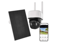 EMOS GoSmart Venkovní bateriová kamera IP-1200 WASP s WiFi a solárním panelem