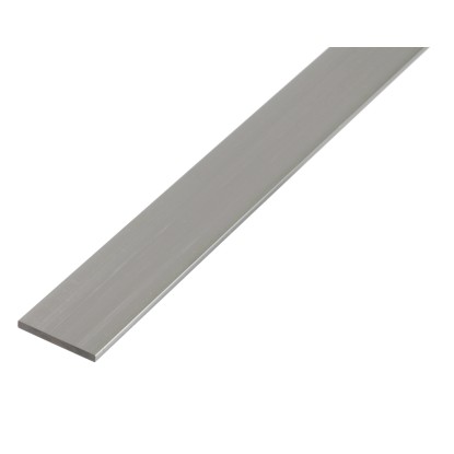 Plochá tyč stříbrná eloxovaná 2 x 30 x 2000 mm