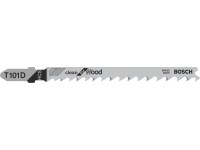 Bosch Pilový list se střídavým ozubením T 101 D Clean for Wood 100 mm, 5 ks