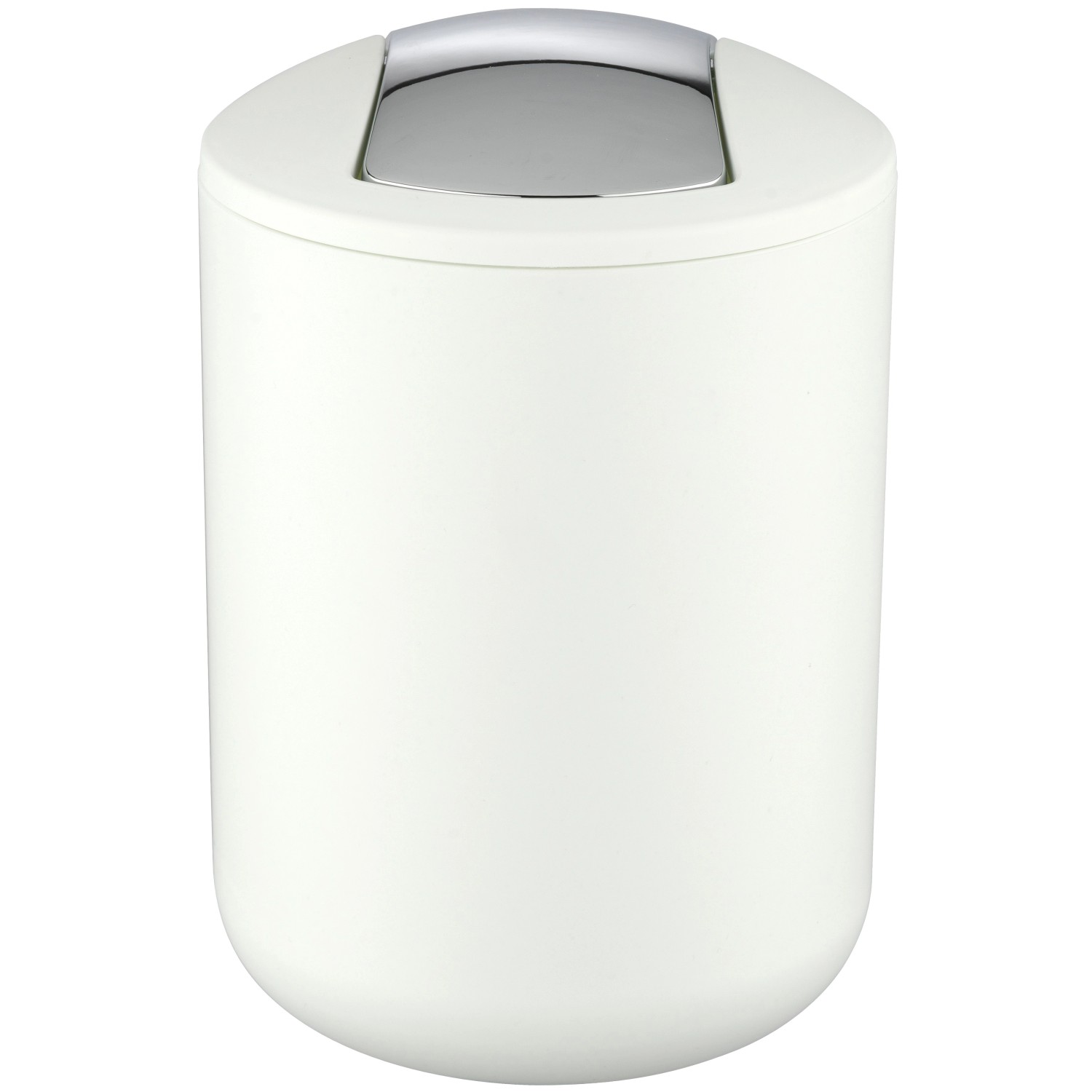 Koupelnový koš BRASIL WHITE, odpadkový koš,2 l, barva bílá, WENKO 21206100 bílá