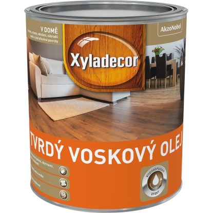 Xyladecor Tvrdý voskový olej bezbarvý, 0,75 l
