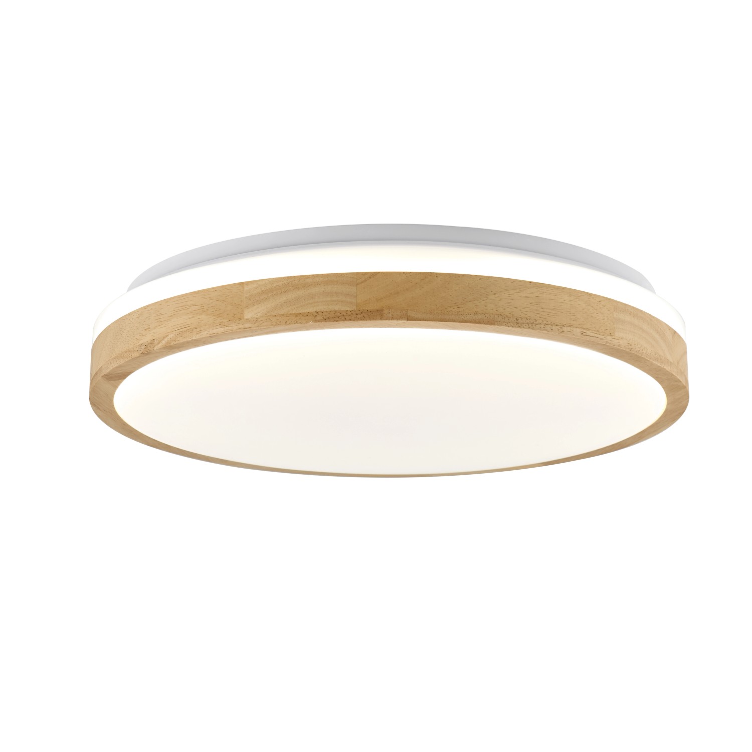 EURAKLES LED svítidlo FOREST světlé dřevo 28W 3050lm 2900-6500K pr. 390 x 85 mm