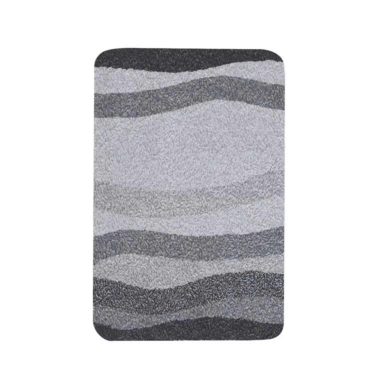 Kleine Wolke Koupelnová předložka Miami břidlicově šedá 65 x 115 cm