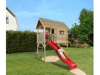Weka Dětský domeček na hraní Tabaluga 815 se skluzavkou, tl. imp. 375 x 235 cm