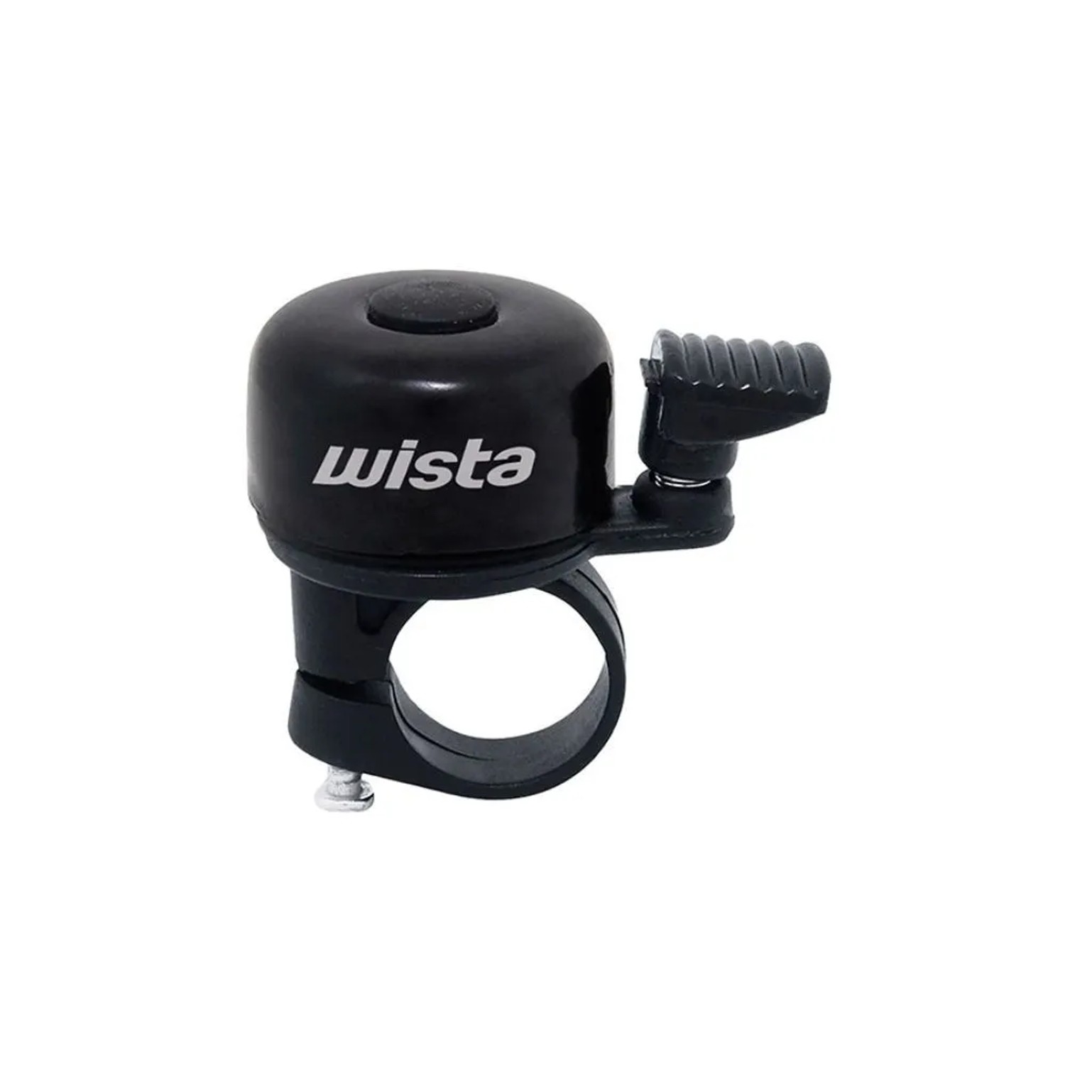 WISTA Zvonek na kolo, černý, 33 mm