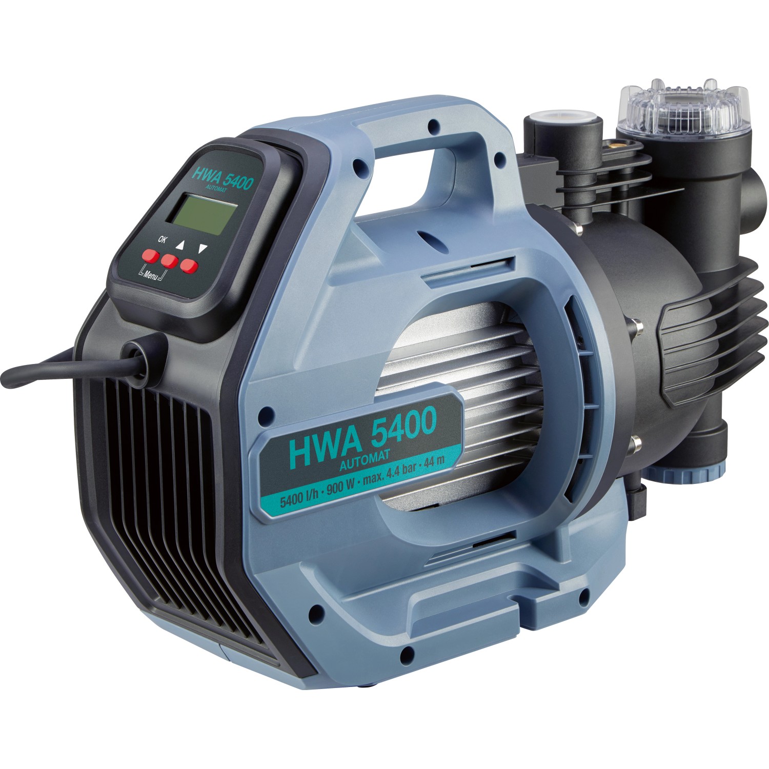 LUX-TOOLS Automatická domácí vodárna s předfiltrem, HWA 5400, 900W