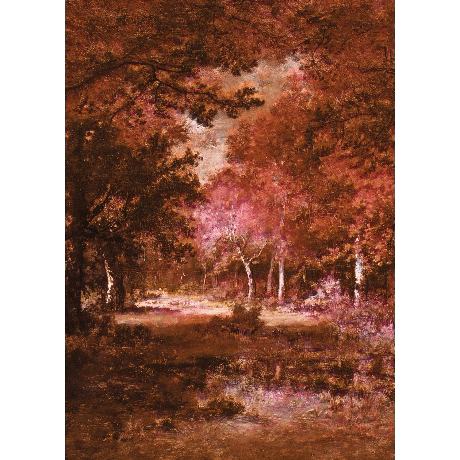 Komar Vliesová fototapeta Autumna Rosso 200 x 280 cm